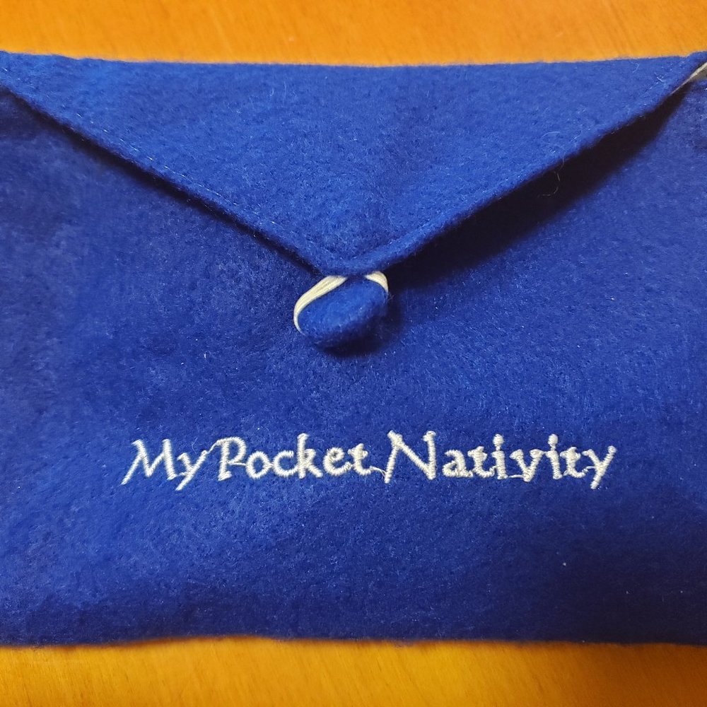 MY POCKET NATIVITY - CHRISTMAS - FINGER PUPPETS - by ROMAN INC.